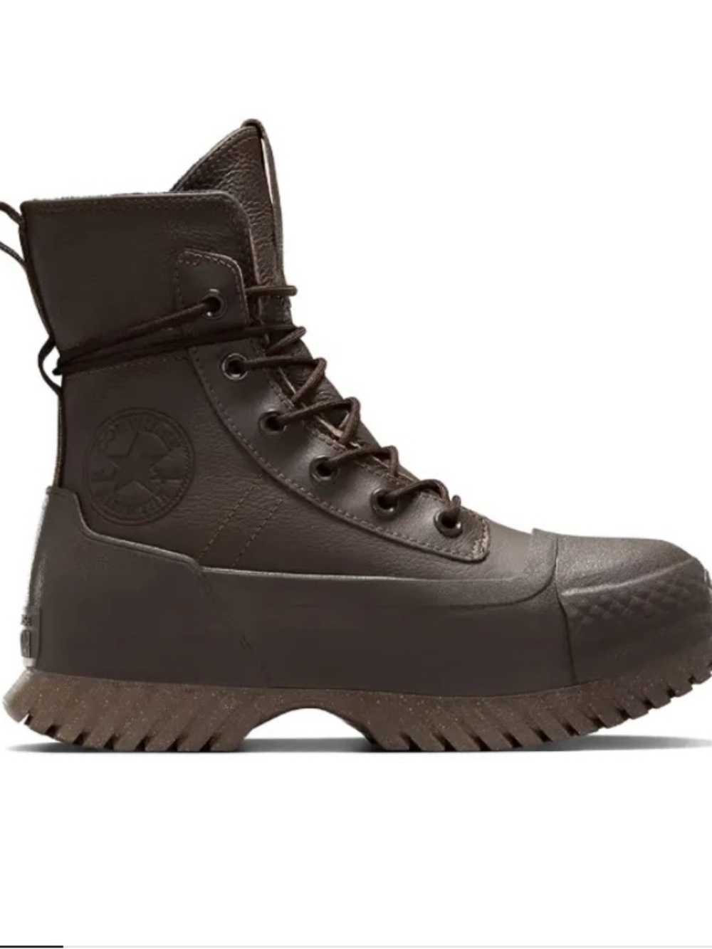 Converse Women's/Boys High-Top Utility Boot in Dark Brown - Picture 1 of 16